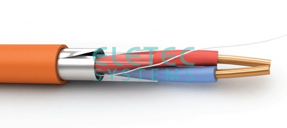 Кабель ЭЛЕТЭК КПСЭ нг(А)-FRHF 1х2х0,5 мм2 (1х2х0,8 мм), 200 м